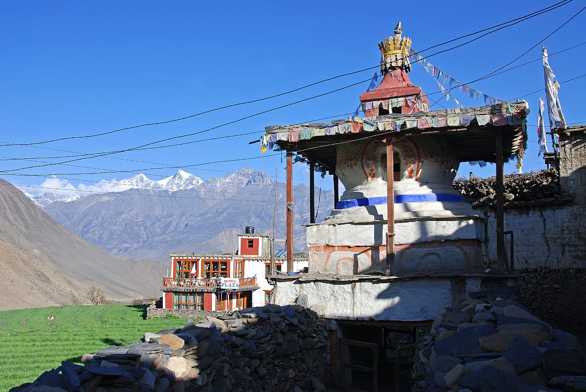 304 Jharkot Entrance Chorten Looking To West